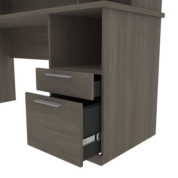 Bureau en L 65L avec huche