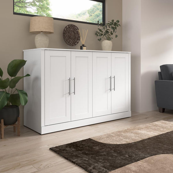 Lit cabinet double 69L avec matelas