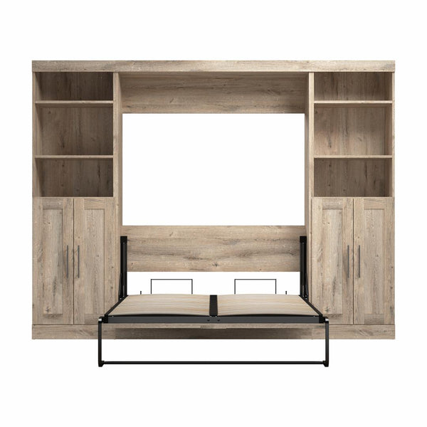 Full Murphy Bed with Closet Storage Organizers (109W)