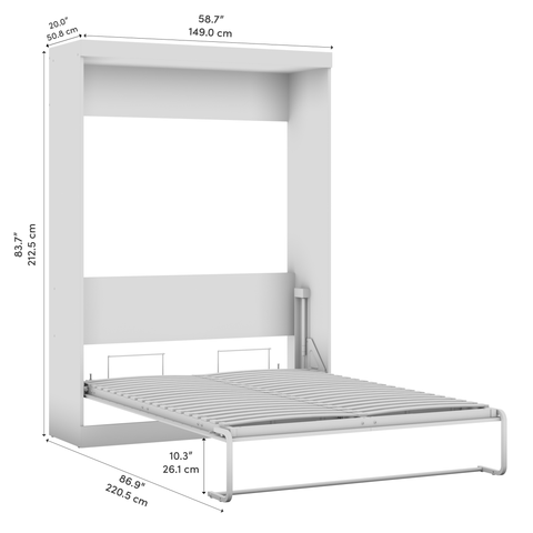 Lit escamotable double 59L