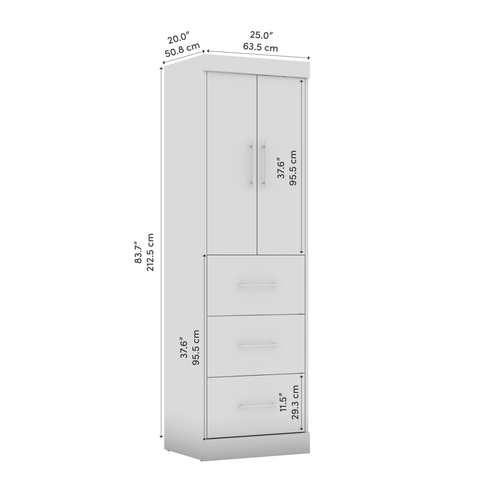 Armoire-penderie 25L