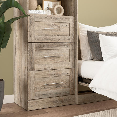 Contemporary Drawers (3) Set, 25W x 17D