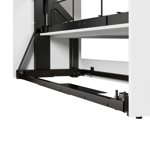 Grand lit escamotable et organisateur de garde-robe avec tiroirs (92L)