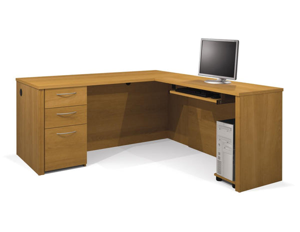 Bureau en L avec caisson