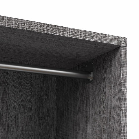 Organisateur de garde-robe avec table de chevet 40L