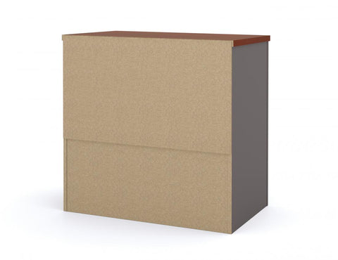 Bureau en L 72L avec classeur latéral