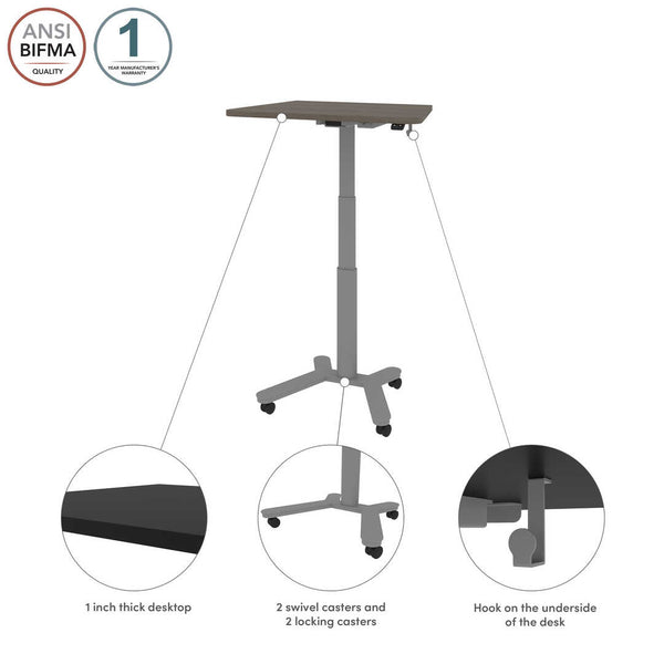 36W x 24D Small Standing Desk