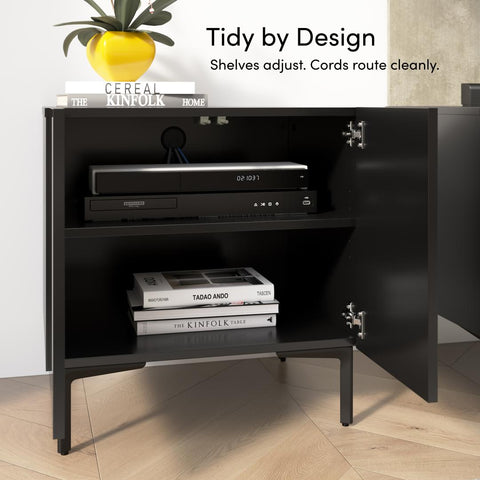 24W Modular Storage Cabinet with Doors