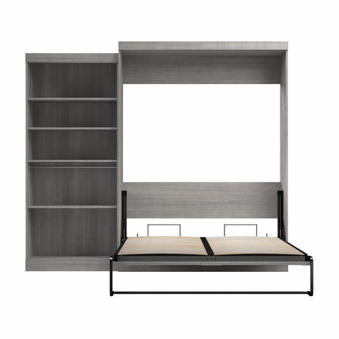 Grand lit escamotable avec organisateur de garde-robe (101L)