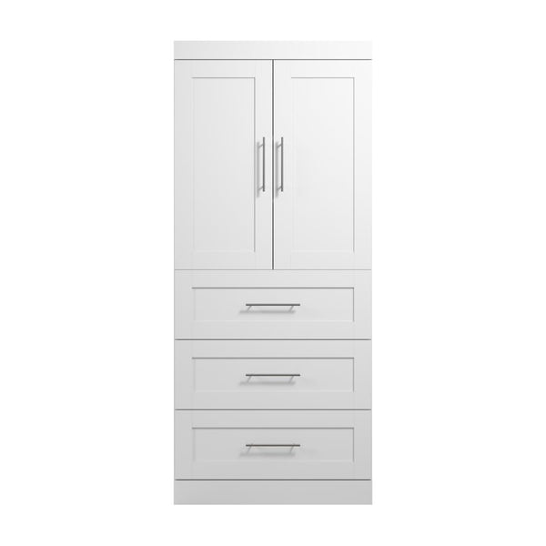 Armoire-penderie 36L avec tiroirs