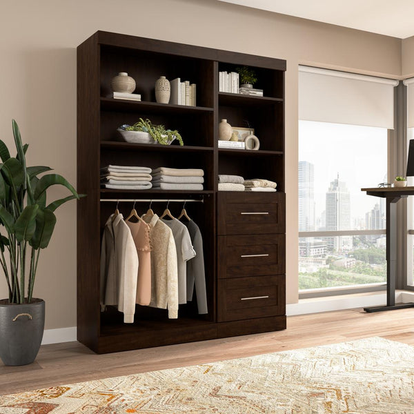 Système de rangement de garde-robe 61L