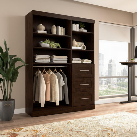 Système de rangement de garde-robe 61L