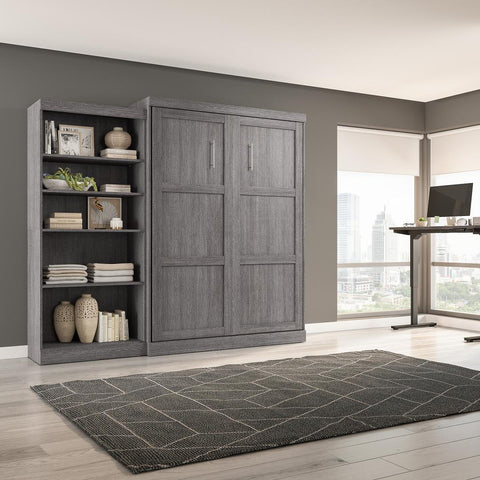 Queen Murphy Bed with Closet Organizer (101W)