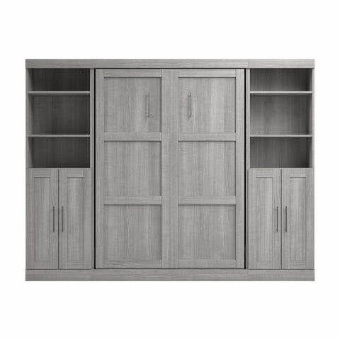 Full Murphy Bed with Closet Storage Organizers (109W)