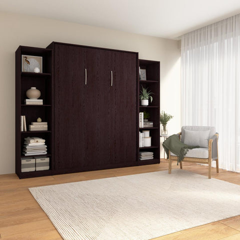 Queen Murphy Bed with Closet Organizers (105W)