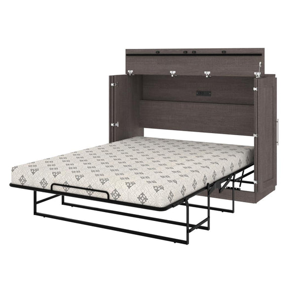 Lit cabinet deux places (double) avec matelas 61L