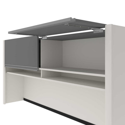 Huche 71L pour bureau étroit sans caisson
