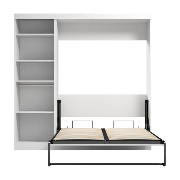 Full Murphy Bed with Closet Organizer (84W)