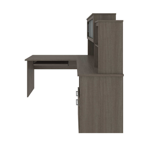 Bureau en L 65L avec huche