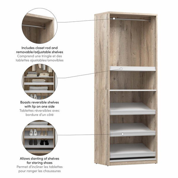 30W Closet Organizer
