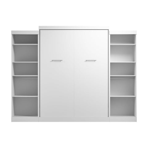 Queen Murphy Bed with 2 Closet Organizers (115W)