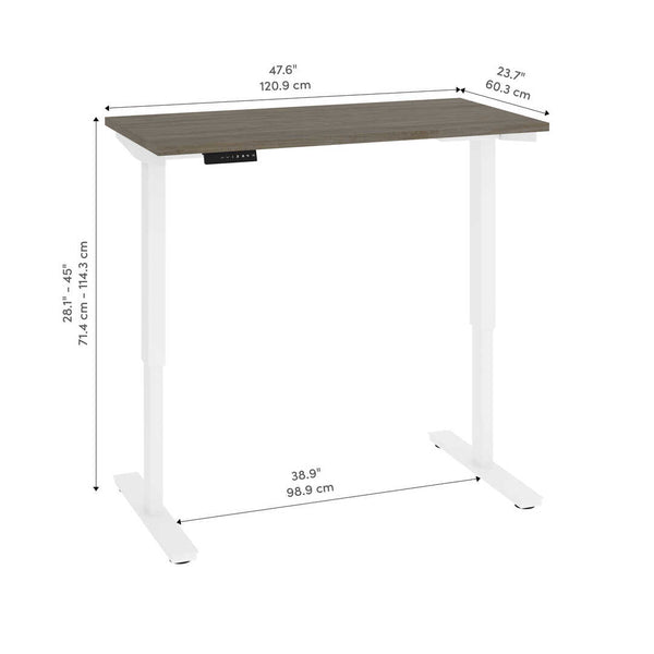 Bureau assis-debout électrique 48L x 24P