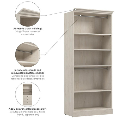 Organisateur de garde-robe 36L