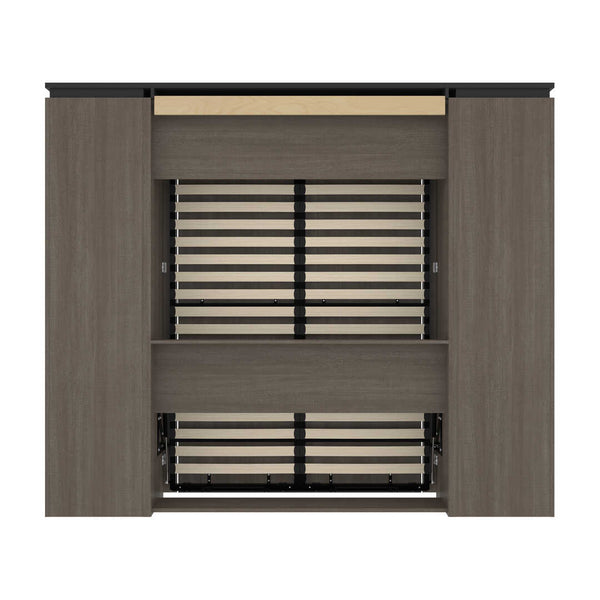 Lit escamotable deux places (double) et solutions de rangement étroites avec tiroirs (99L)