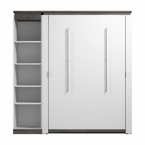 Full Murphy Bed with Shelves (81W)