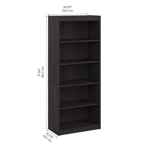 Standard 5 Shelf Bookcase