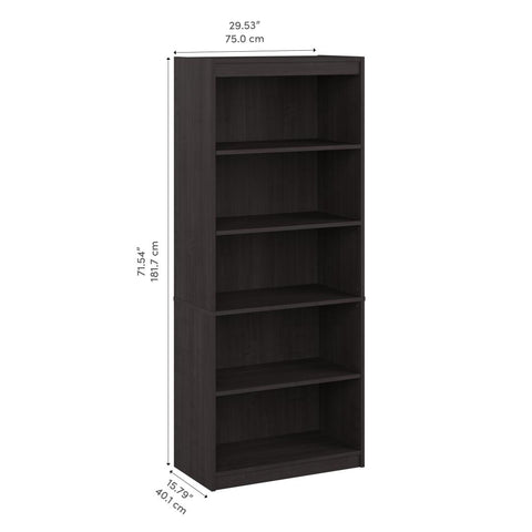 Standard 5 Shelf Bookcase
