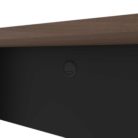 Bureau étroit sans caisson 72L