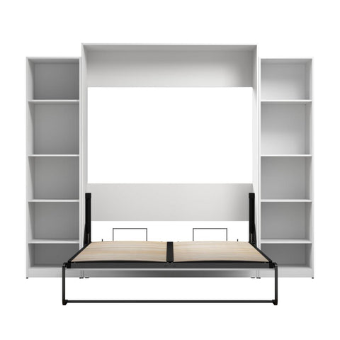 Queen Murphy Bed with Closet Organizers (105W)