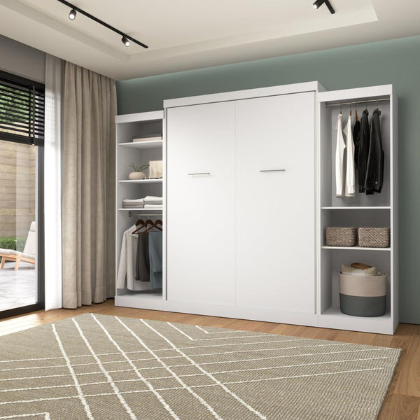 Queen Murphy Bed with 2 Closet Organizers (115W)