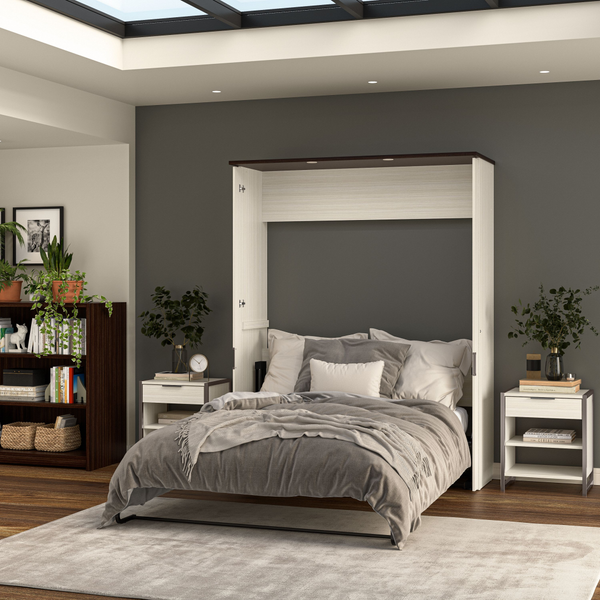 Grand lit escamotable avec bureau 68L