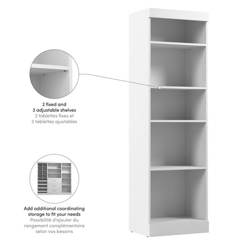 Contemporary Closet System, 25W x 19D