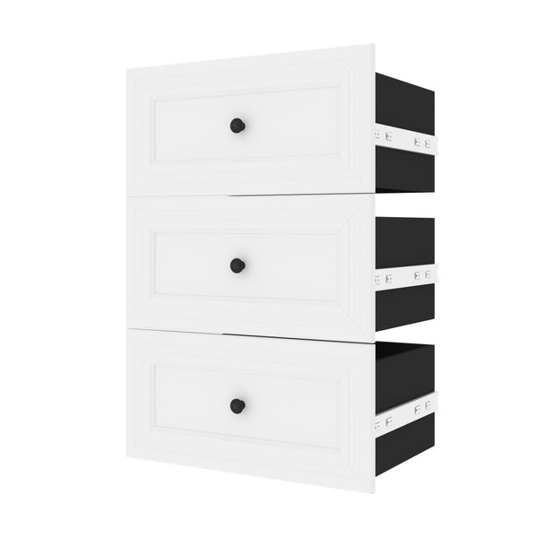 Traditional Drawers (3) Set, 25W x 15D