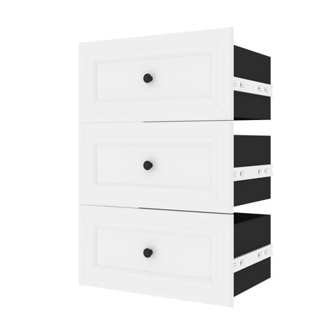 Traditional Drawers (3) Set, 25W x 15D