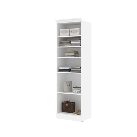 Traditional Closet System with Shelves, 25W x 20D