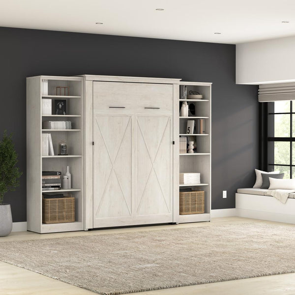 Full Murphy Bed with Closet Organizers (113W)