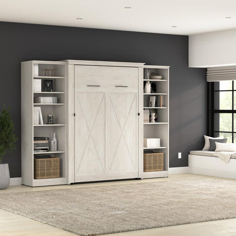 Full Murphy Bed with Closet Organizers (113W)