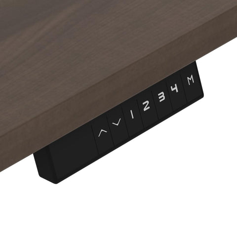 Bureau assis-debout électrique en L 72L