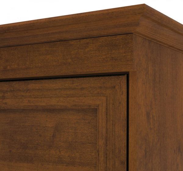 Queen Murphy Bed and Closet Organizer with Doors (92W)