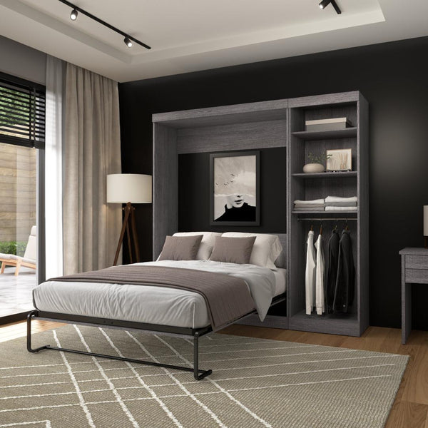 Full Murphy Bed with Closet Organizer (84W)