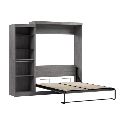 Grand lit escamotable avec organisateur de garde-robe (90L)