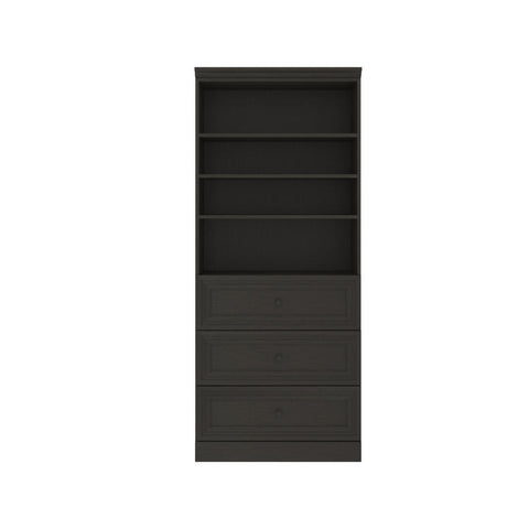 Organisateur de garde-robe avec tiroirs 36L