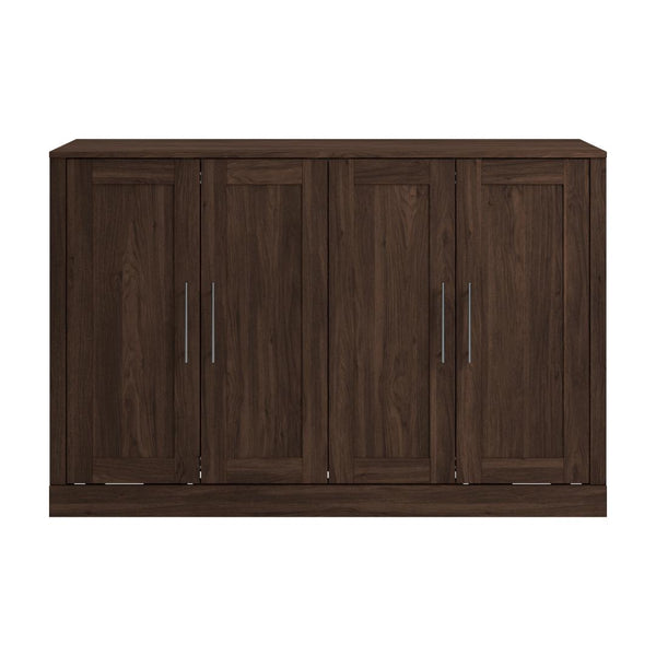 Lit cabinet double 69L avec matelas