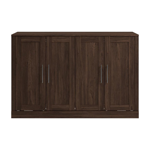 Lit cabinet double 69L avec matelas
