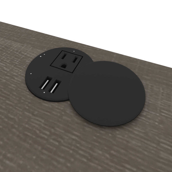 72W x 30D Standing Desk with Dual Monitor Arm