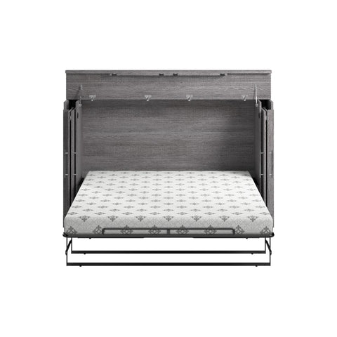 Grand lit cabinet 75L avec matelas